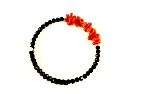 bracelet memoire 1 rang et cristal