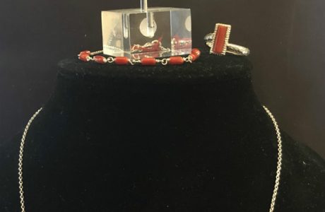 parure noces de corail de Mathieu pour sa belle